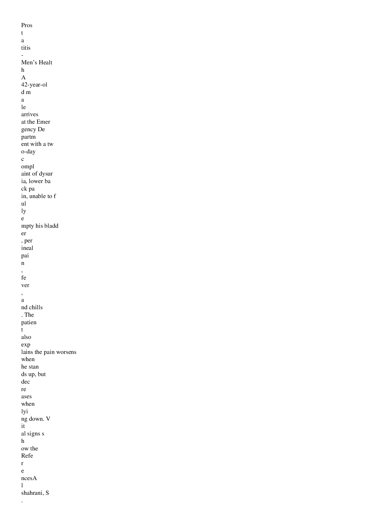 Preview image of NURSING 6501 Week 10 Case study document